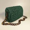 Τσάντα ώμου πράσινη