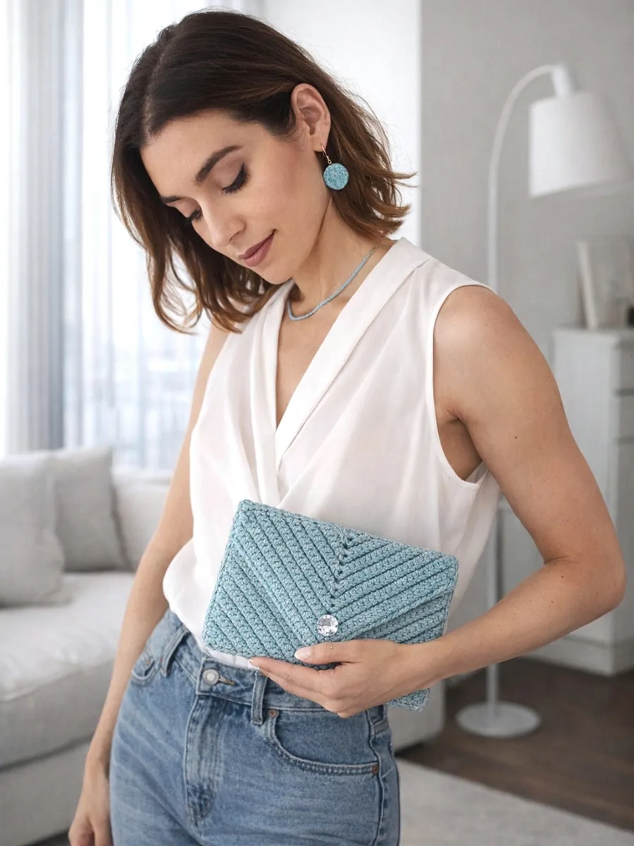 32 Clutch Dorita – Sky Blue