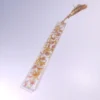BOOKMARK-0007 (2) Σελιδοδείκτης με πέταλα κίτρινου χρυσάνθεμου
