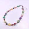 NECKLACE-0034 (1) Κολιέ τσόκερ με φρουτάκια fimo & κρύσταλλα