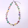 NECKLACE-0034 (2) Κολιέ τσόκερ με φρουτάκια fimo & κρύσταλλα