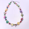 NECKLACE-0034 (3) Κολιέ τσόκερ με φρουτάκια fimo & κρύσταλλα