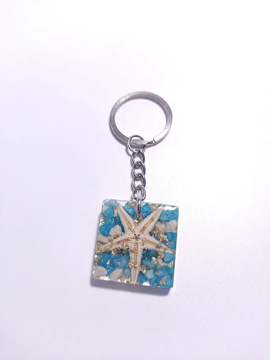 Μπρελόκ τετράγωνο με αστερία