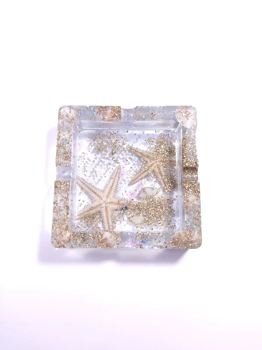 Τασάκι τετράγωνο με αστερίες