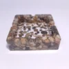 ASHTRAY-0003 (1) Τασάκι τετράγωνο με φυσικά βοτσαλάκια