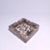 ASHTRAY-0003 (4) Τασάκι τετράγωνο με φυσικά βοτσαλάκια
