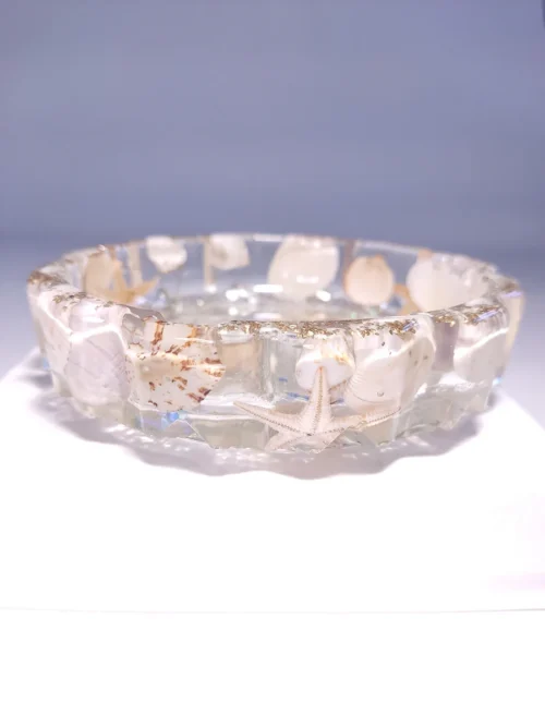 DECBOWL-0003 (1) Διακοσμητικό πιατάκι με αστερίες