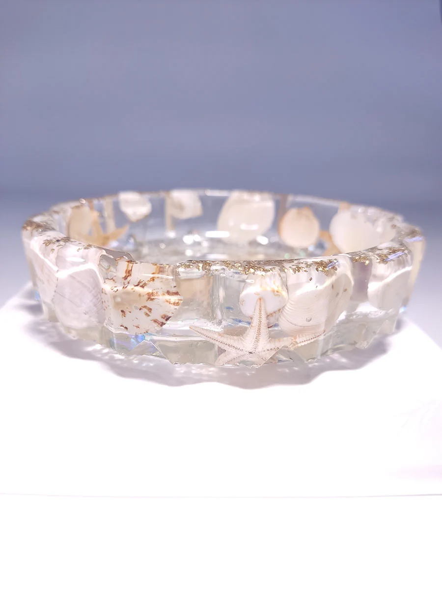 DECBOWL-0003 (1) Διακοσμητικό πιατάκι με αστερίες