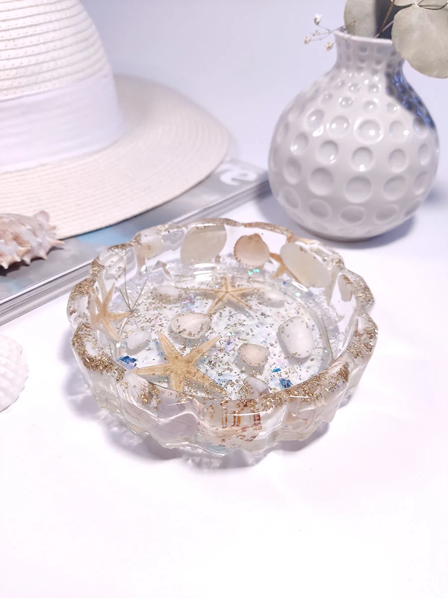 DECBOWL-0003 (3) Διακοσμητικό πιατάκι με αστερίες