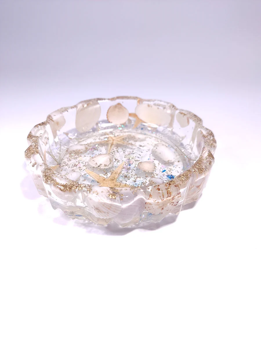 DECBOWL-0003 (4) Διακοσμητικό πιατάκι με αστερίες