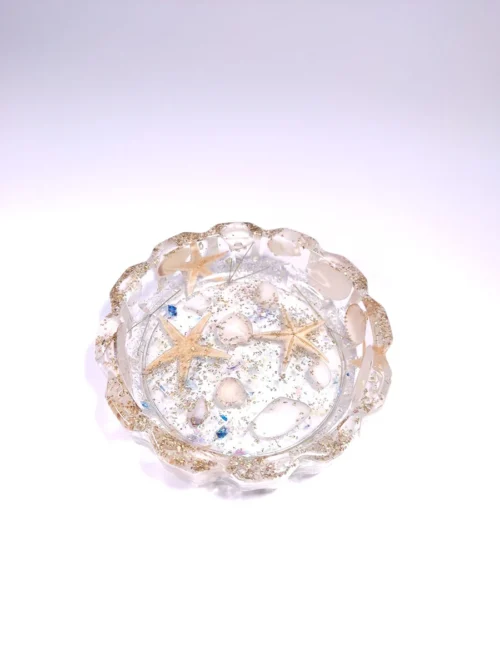 DECBOWL-0003 (5) Διακοσμητικό πιατάκι με αστερίες