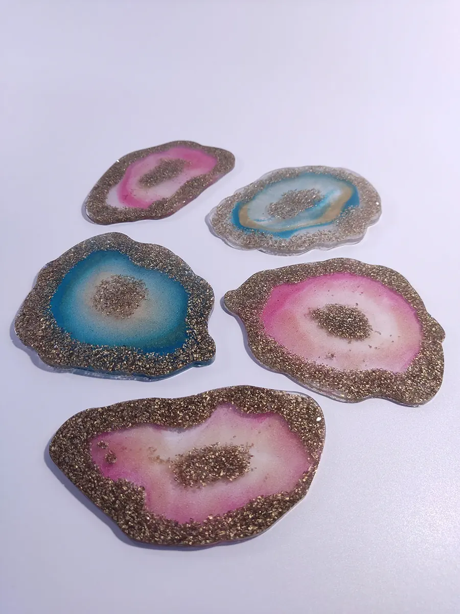 Σουβέρ σε ακανόνιστο σχήμα - Σετ 4τεμ