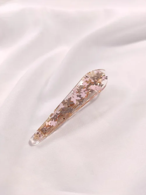 HAIRACCESSORIES-0011 (4) Κλιπ μαλλιών λεπτό με πεταλούδες