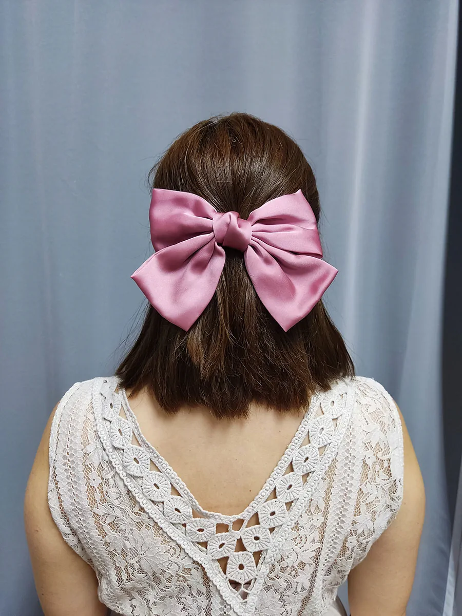 Φιόγκος για μαλλιά σάπιο μήλο