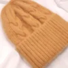 BEANIES-0018 (1) Μονόχρωμο Σκουφί με Σχέδιο Πλεξούδες - 2 αποχρώσεις | CHRISARTI