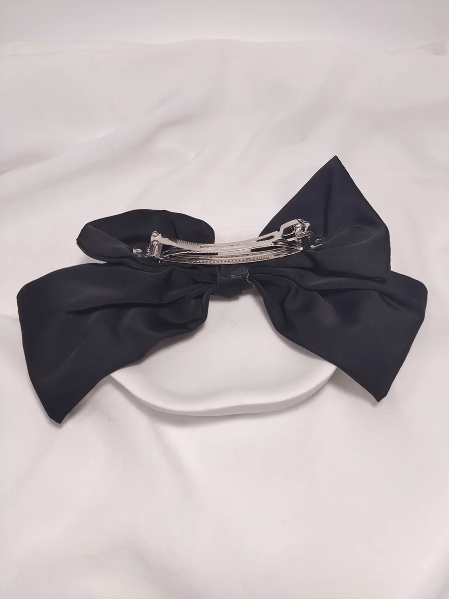 Φιόγκος για μαλλιά μαύρος