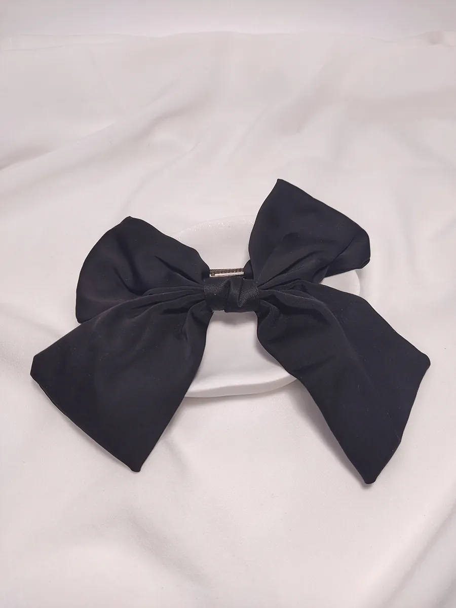 Φιόγκος για μαλλιά μαύρος