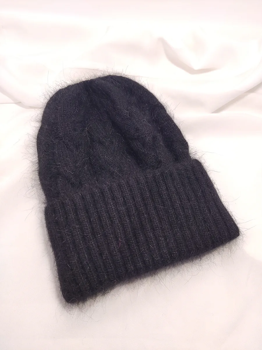 Μονόχρωμο Σκουφί με Πλεξούδες - 2 αποχρώσεις | CHRISARTI