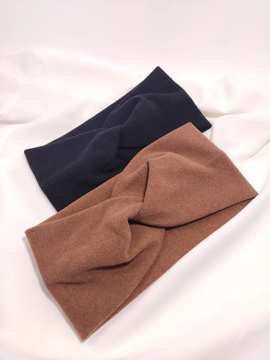 Κορδέλα μαλλιών μονόχρωμη 2 χρώματα