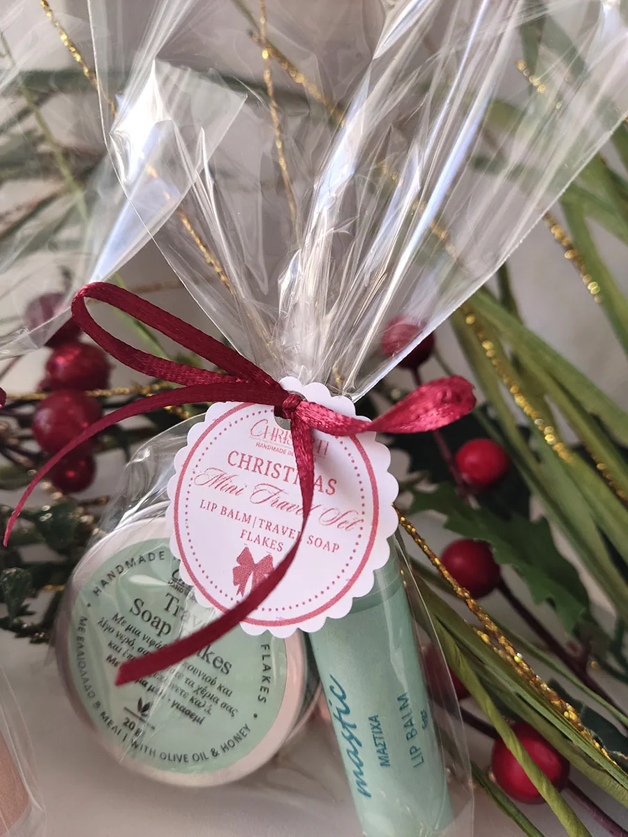 GIFTSET-0005 (2) Mini Natural Travel Set – Σετ Φυσικών Προϊόντων Ταξιδιού για Απόλυτη Φροντίδα Παντού | CHRISARTI