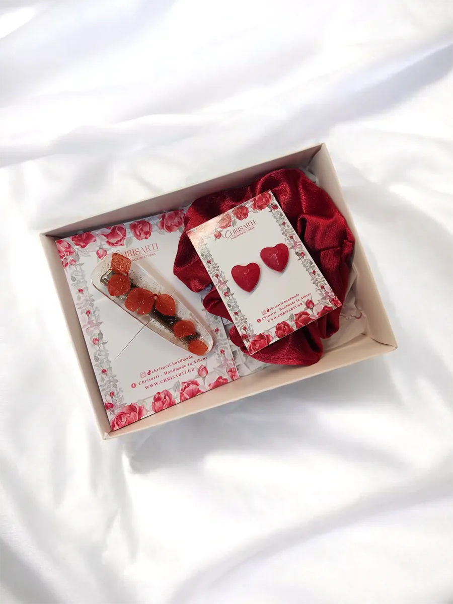 AMYSTERYBOX Mystery Box με Ατσάλινα Σκουλαρίκια και Αξεσουάρ Μαλλιών – Εκπλήξεις σε Τρία Μεγέθη | CHRISARTI