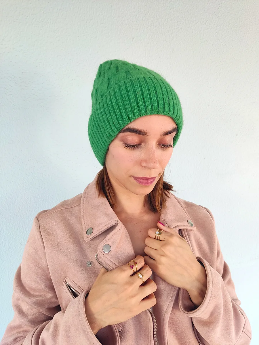 Σκουφί με πλέξη αμύγδαλο – Ζεστό, μοντέρνο και άνετο σε 7 αποχρώσεις | CHRISARTI