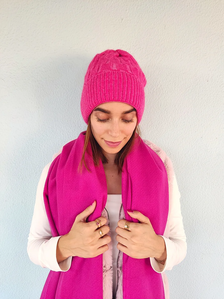 Σκουφί με πλέξη αμύγδαλο – Ζεστό, μοντέρνο και άνετο σε 7 αποχρώσεις | CHRISARTI