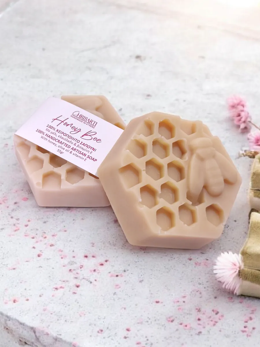 Χειροποίητο Σαπούνι Honey Bee 55gr | CHRISARTI