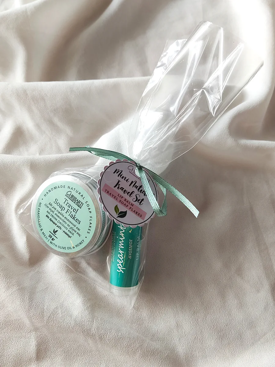 Mini Natural Travel Set – Σετ Φυσικών Προϊόντων Ταξιδιού για Απόλυτη Φροντίδα Παντού | CHRISARTI