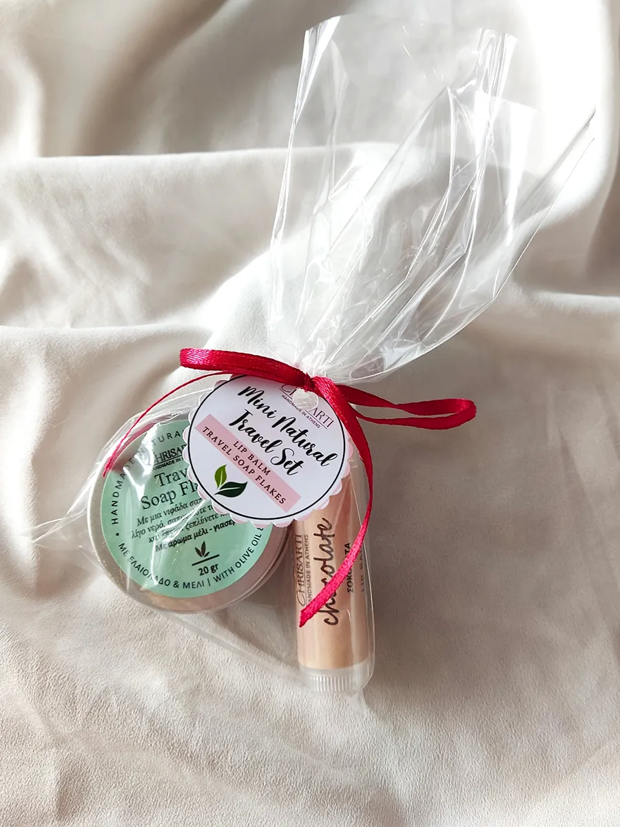 Mini Natural Travel Set – Σετ Φυσικών Προϊόντων Ταξιδιού για Απόλυτη Φροντίδα Παντού | CHRISARTI