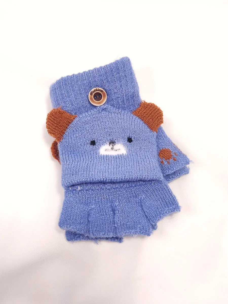 Παιδικά Γάντια με Σχέδιο Αρκουδάκι – Ζεστά, Μαλακά και Παιχνιδιάρικα για μικρά χεράκια | CHRISARTI