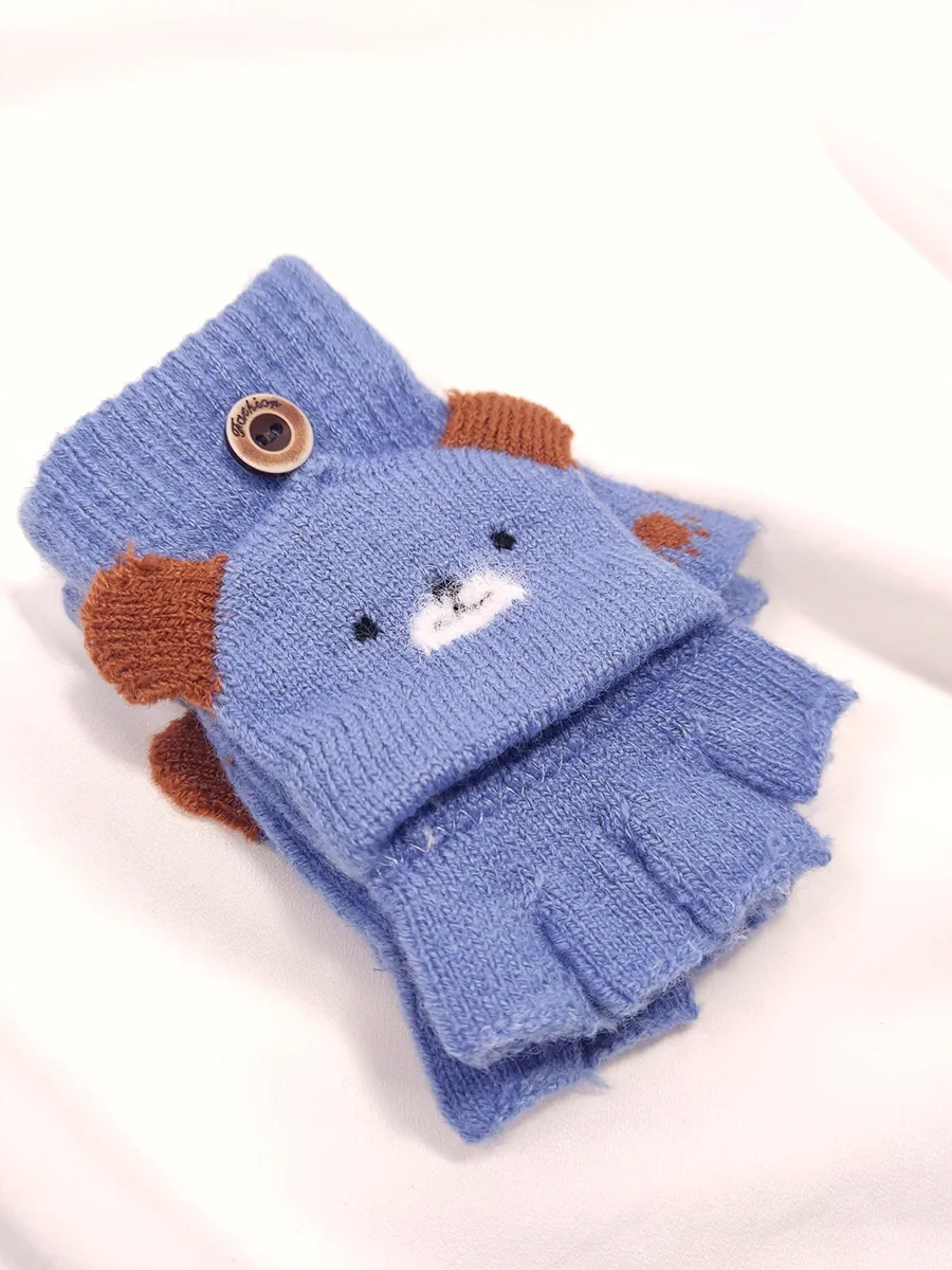 Παιδικά Γάντια με Σχέδιο Αρκουδάκι – Ζεστά, Μαλακά και Παιχνιδιάρικα για μικρά χεράκια | CHRISARTI