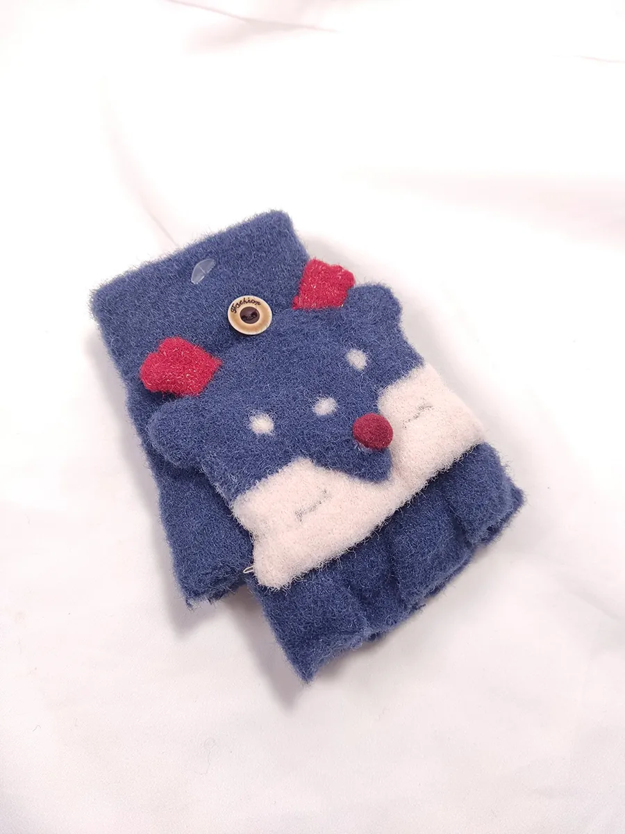 KIDSGLOVES-0002 (2) Παιδικά Γάντια με Σχέδιο Τάρανδος – Ζεστά, μαλακά και παιχνιδιάρικα για τις χειμωνιάτικες μέρες | CHRISARTI