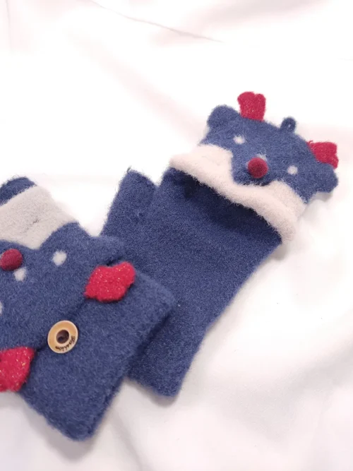 KIDSGLOVES-0002 (4) Παιδικά Γάντια με Σχέδιο Τάρανδος – Ζεστά, μαλακά και παιχνιδιάρικα για τις χειμωνιάτικες μέρες | CHRISARTI