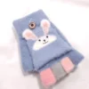 KIDSGLOVES-0003 (4) Παιδικά Γάντια με Σχέδιο Λαγουδάκι – Ζεστά, απαλής υφής και γεμάτα φαντασία | CHRISARTI