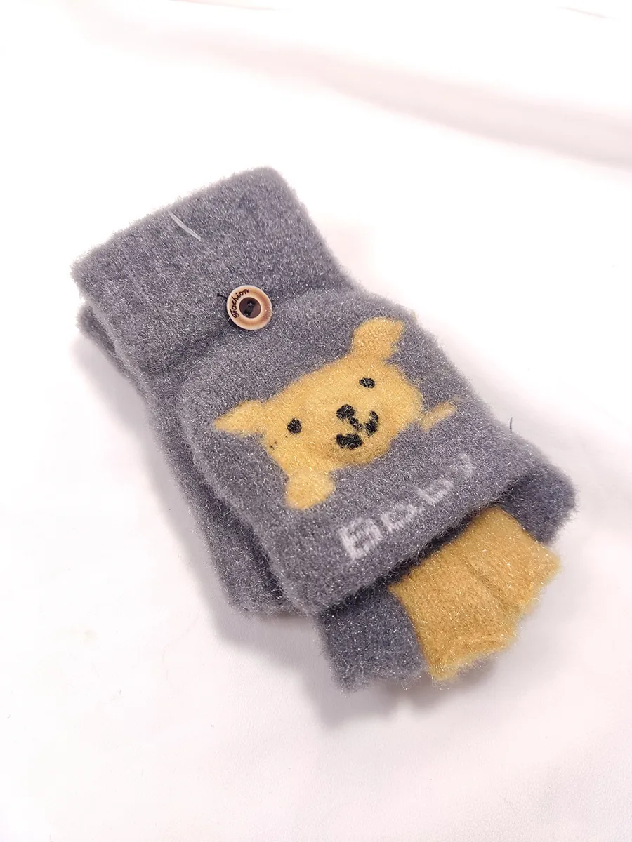 Παιδικά Γάντια με Σχέδιο Αρκουδάκι Baby – Ζεστά, μαλακά & πρακτικά για μικρά χεράκια | CHRISARTI