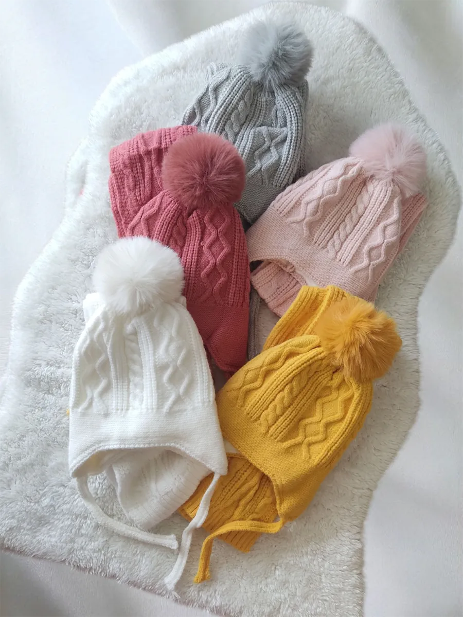 SETKIDSBEANIES&SCARVES-0001 (1) Μονόχρωμο παιδικό σετ με σκουφί και κασκόλ με εσωτερική επένδυση | CHRISARTI