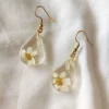 Drop Earrings Charlotte – White Essence