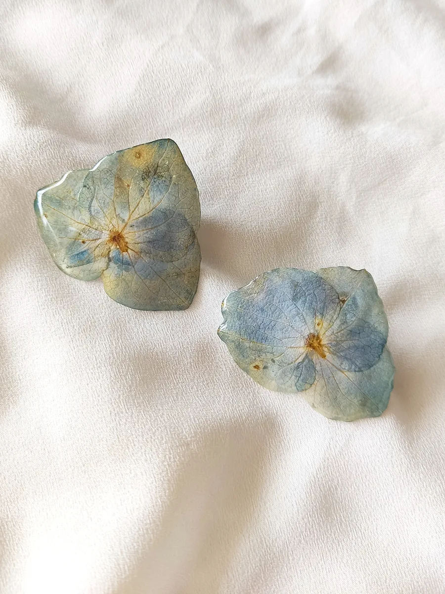 Stud Earrings Alina – Blue Romance