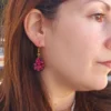 Drop Earrings Gigi – Midnight Bloom
