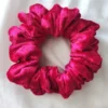 Χειροποίητο Βελούδινο Scrunchie σε Μπορντό Χρώμα – Μέγεθος Large