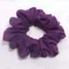 SCRUNCHIES-0083 (2) Χειροποίητο Scrunchie σε Μοβ Χρώμα – Μέγεθος Large