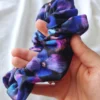 Χειροποίητο Floral Scrunchie – Μέγεθος Large