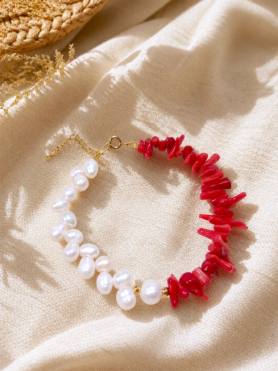 Bracelet Tessalia – Pearl Flame