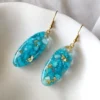 36 Drop Earrings Nerina – Turquoise Aura