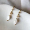 Drop Earrings Selene – Pearl Lumière