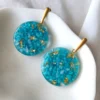 Drop Earrings Tessa – Turquoise Spark