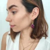 Drop Earrings Gigi – Midnight Bloom