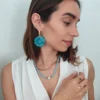 Drop Earrings Tessa – Turquoise Spark