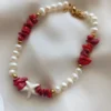 Anklet Calista – Coral Sunset